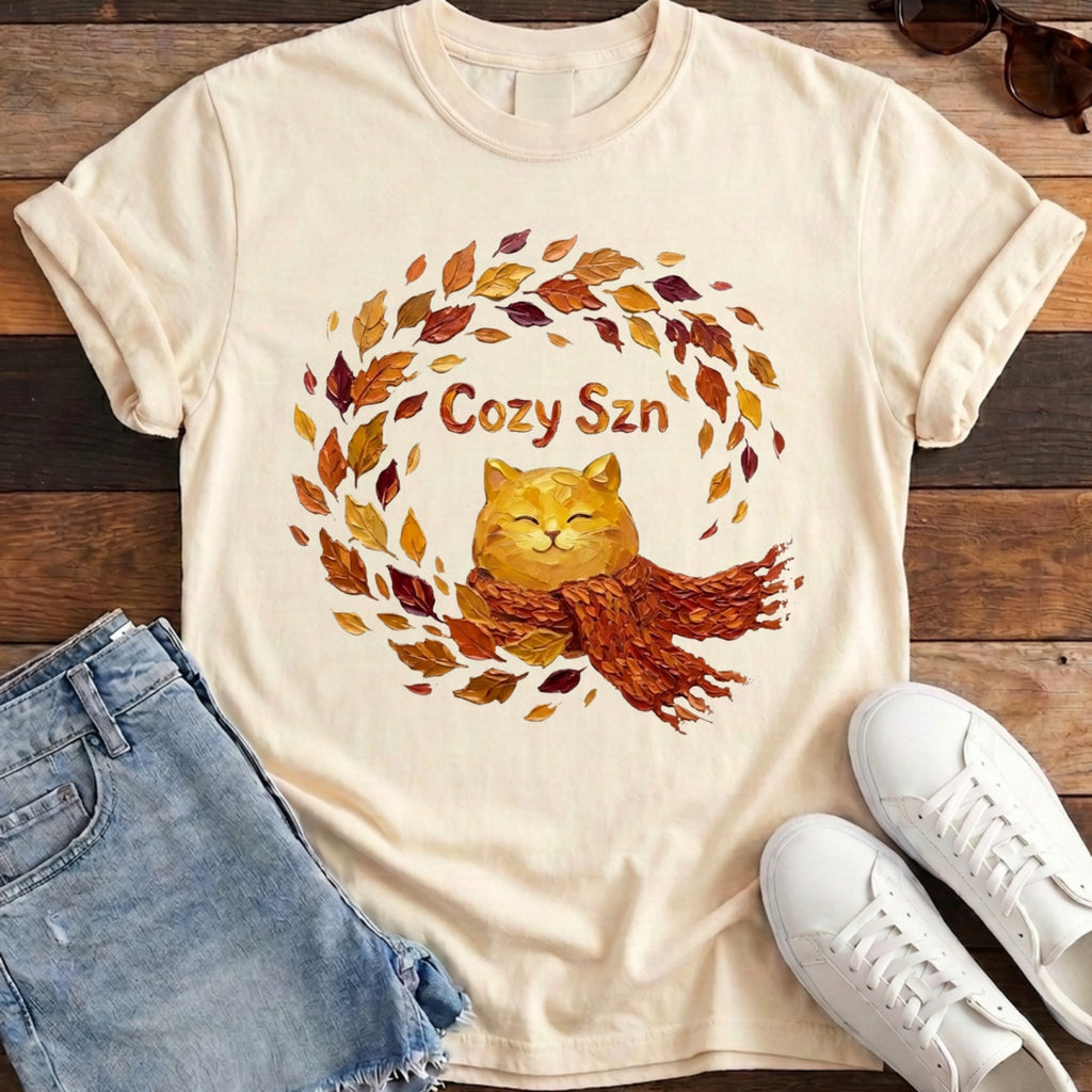 Cozy Szn Cat Tee