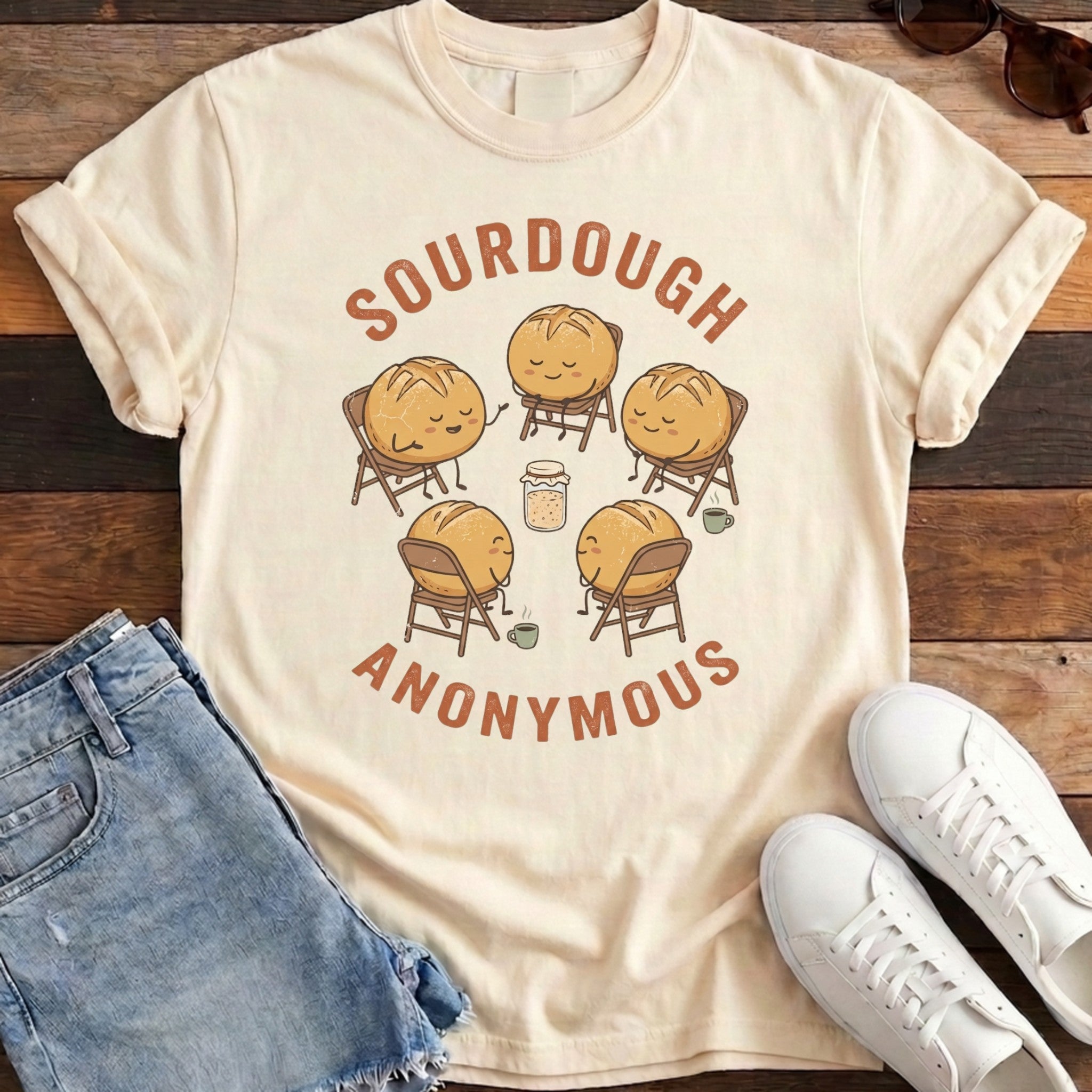 Sourdough Anonymous Tee - Ivory