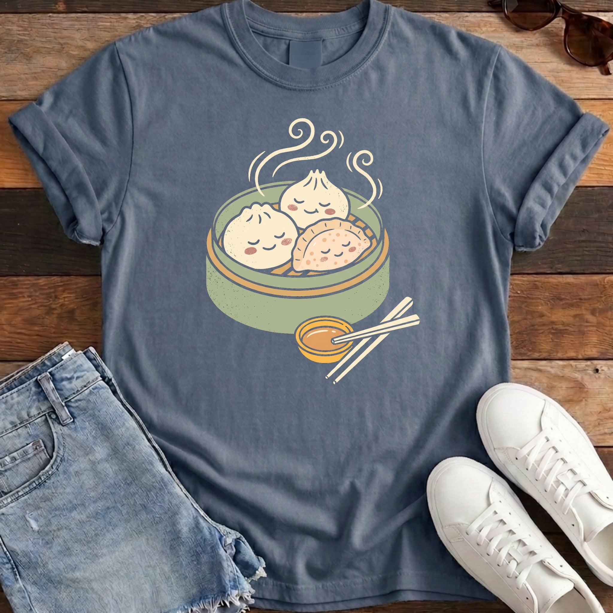 Dumpling Steamer Squad Tee