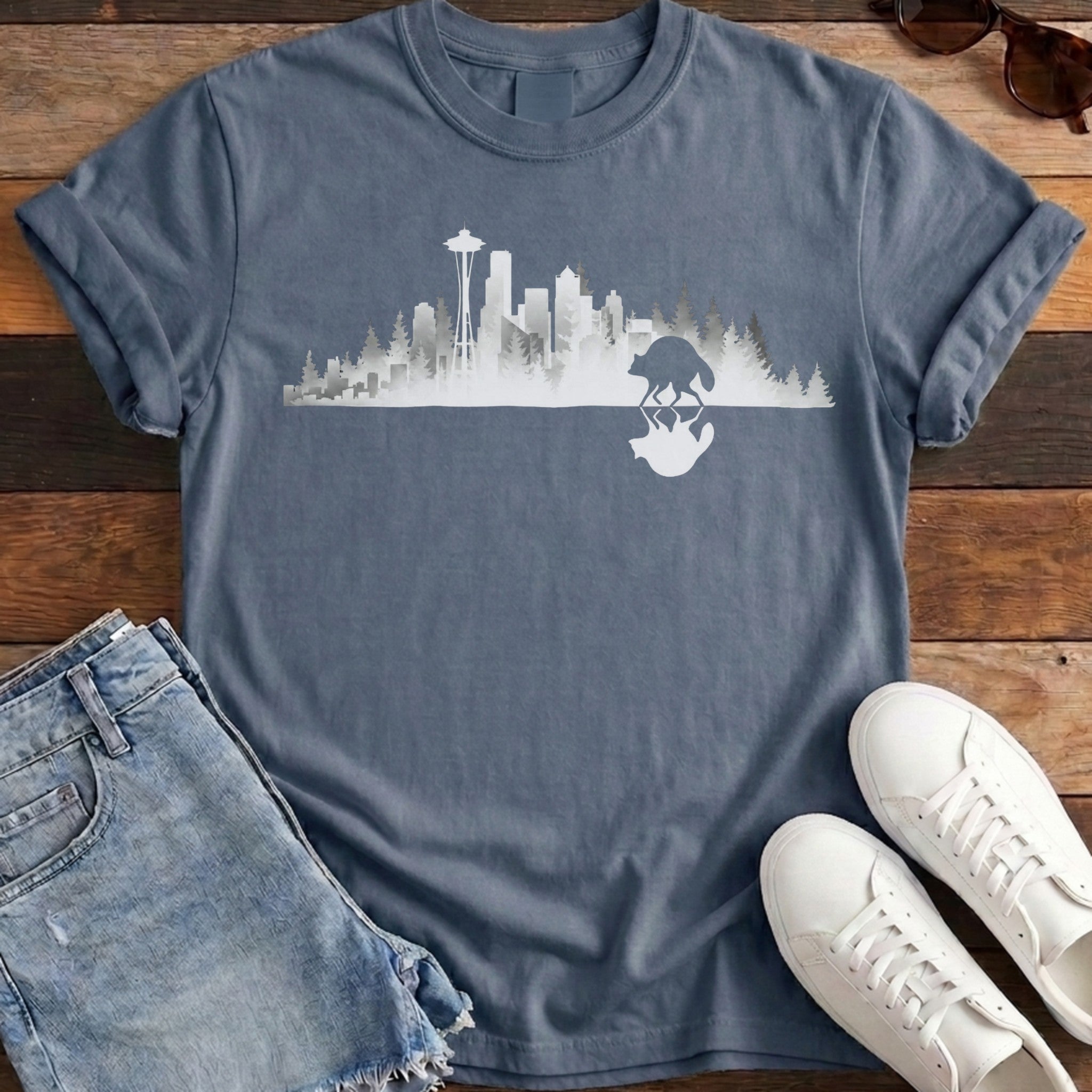 Jimothy Mirrored City Tee
