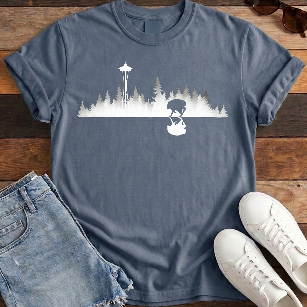 Jimothy Reflected Tee - Midnight
