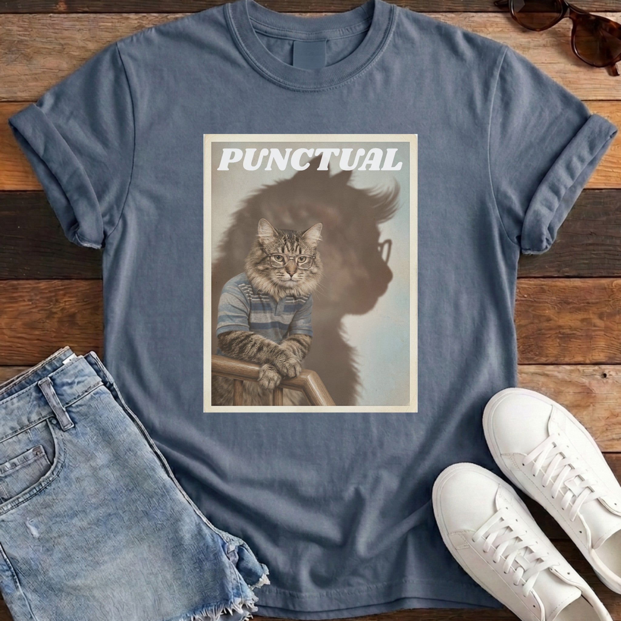 Punctual Tee - Midnight