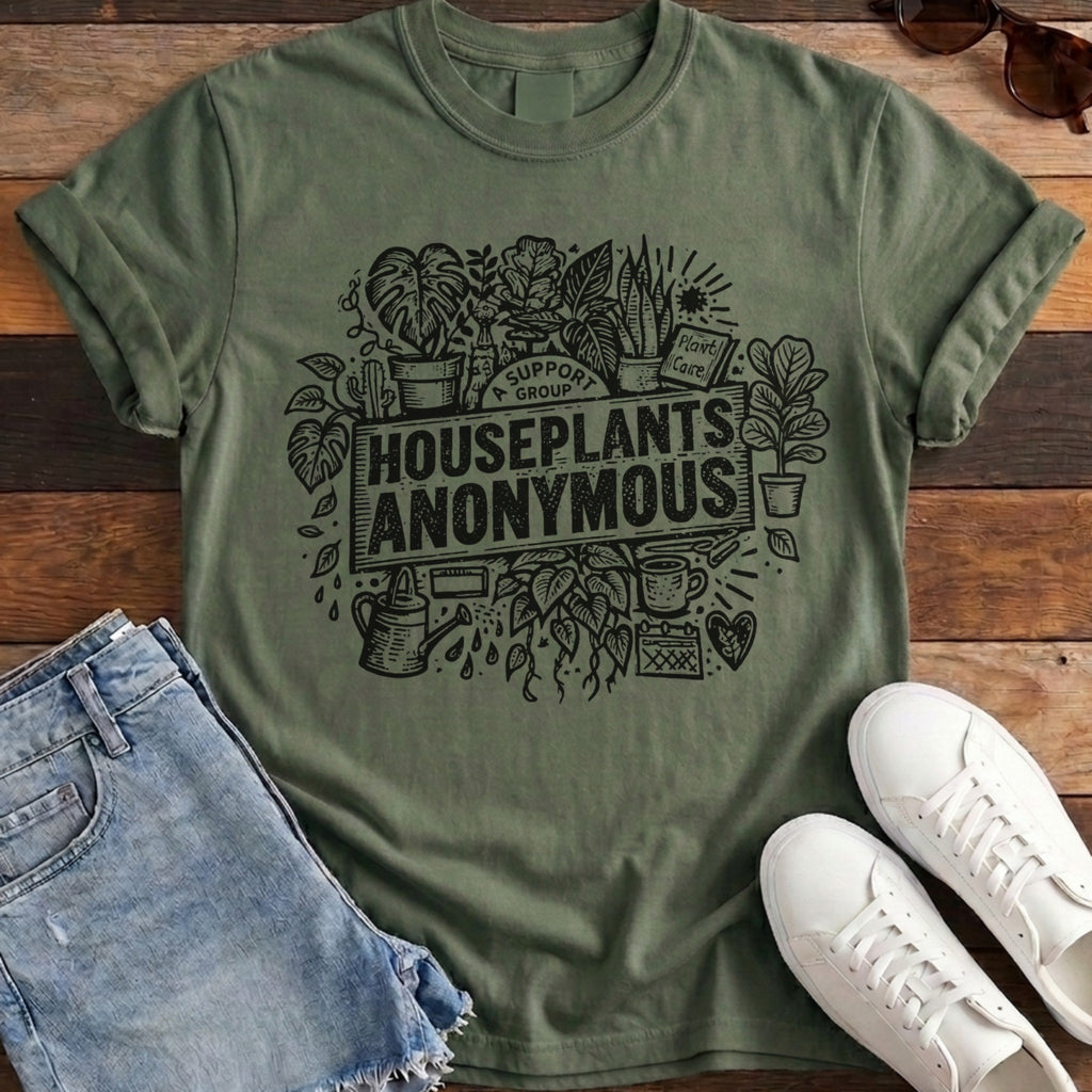 Houseplants Anonymous Tee