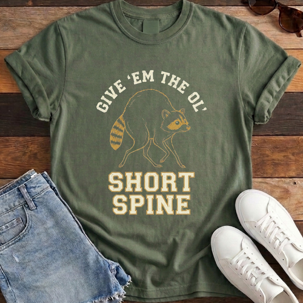 Ol Short Spine Tee - Moss
