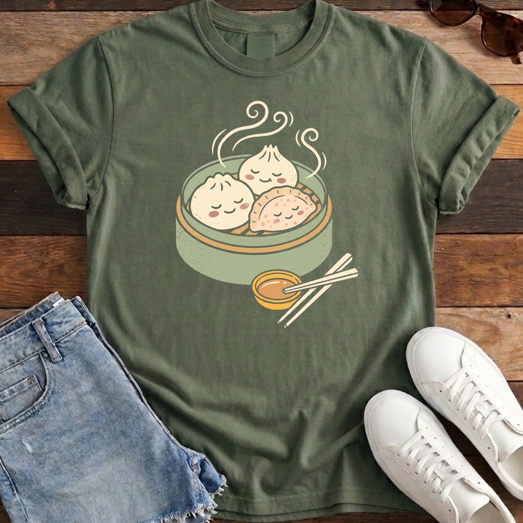 Dumpling Steamer Squad Tee