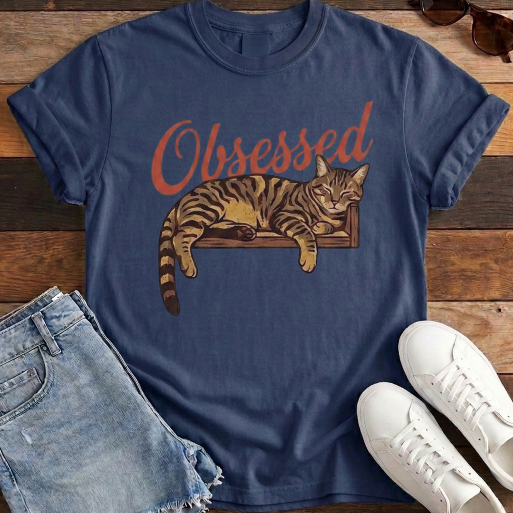Obsessed Cat Tee