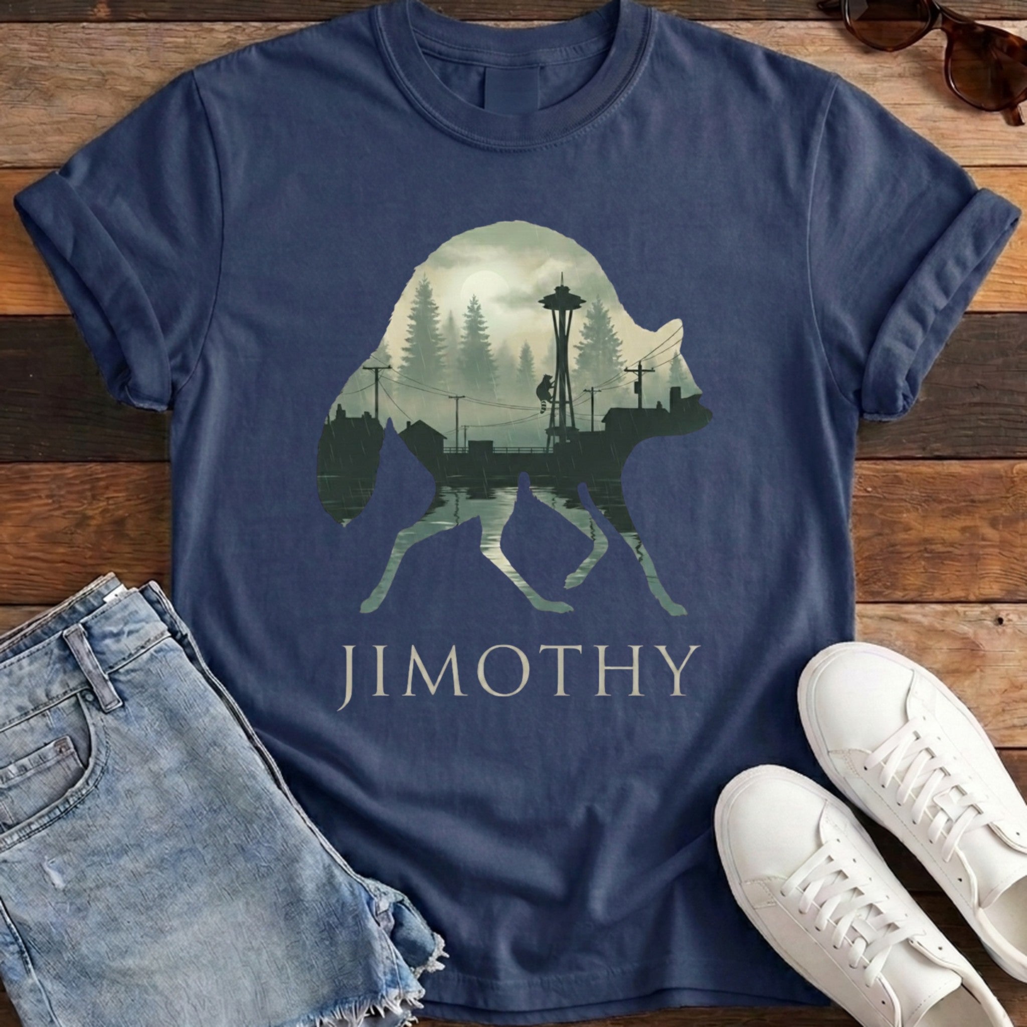 Jimothy Silhouette Space Needle