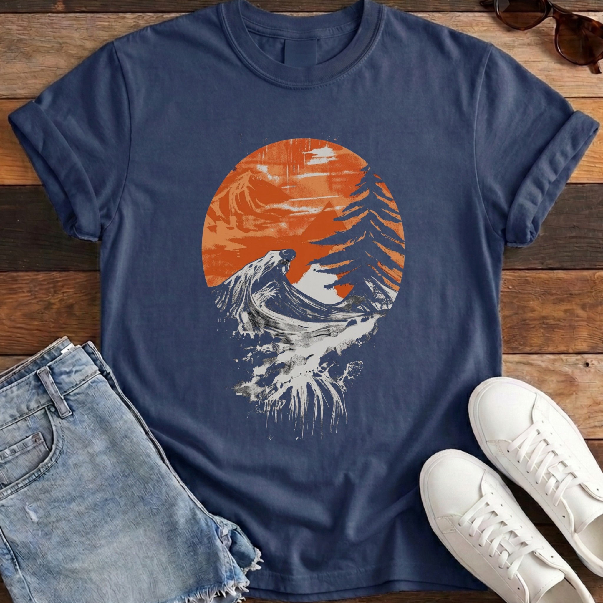 Polar Abstract Tee