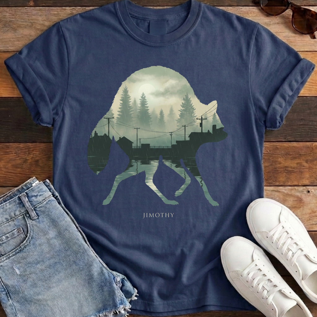 Jimothy Silhouette Tee - Navy