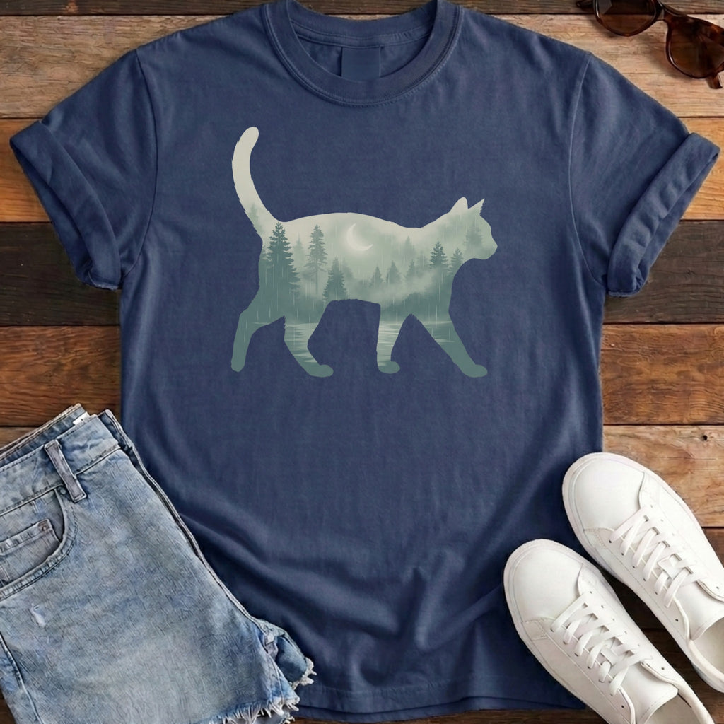 Evergreen Cat Tee