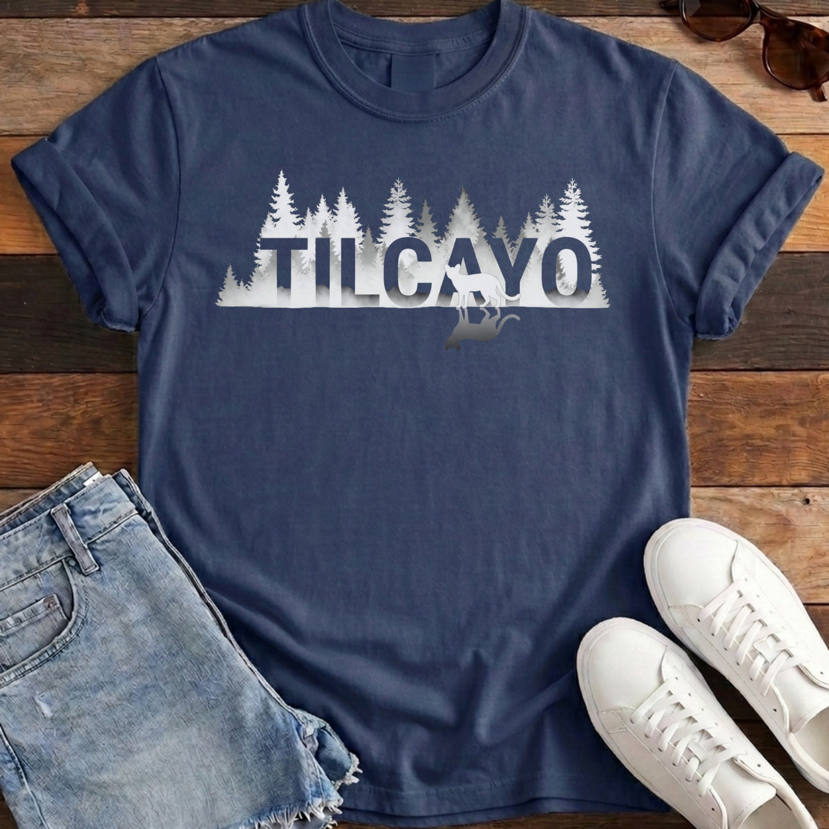Tilcayo Mirrored Forest Tee