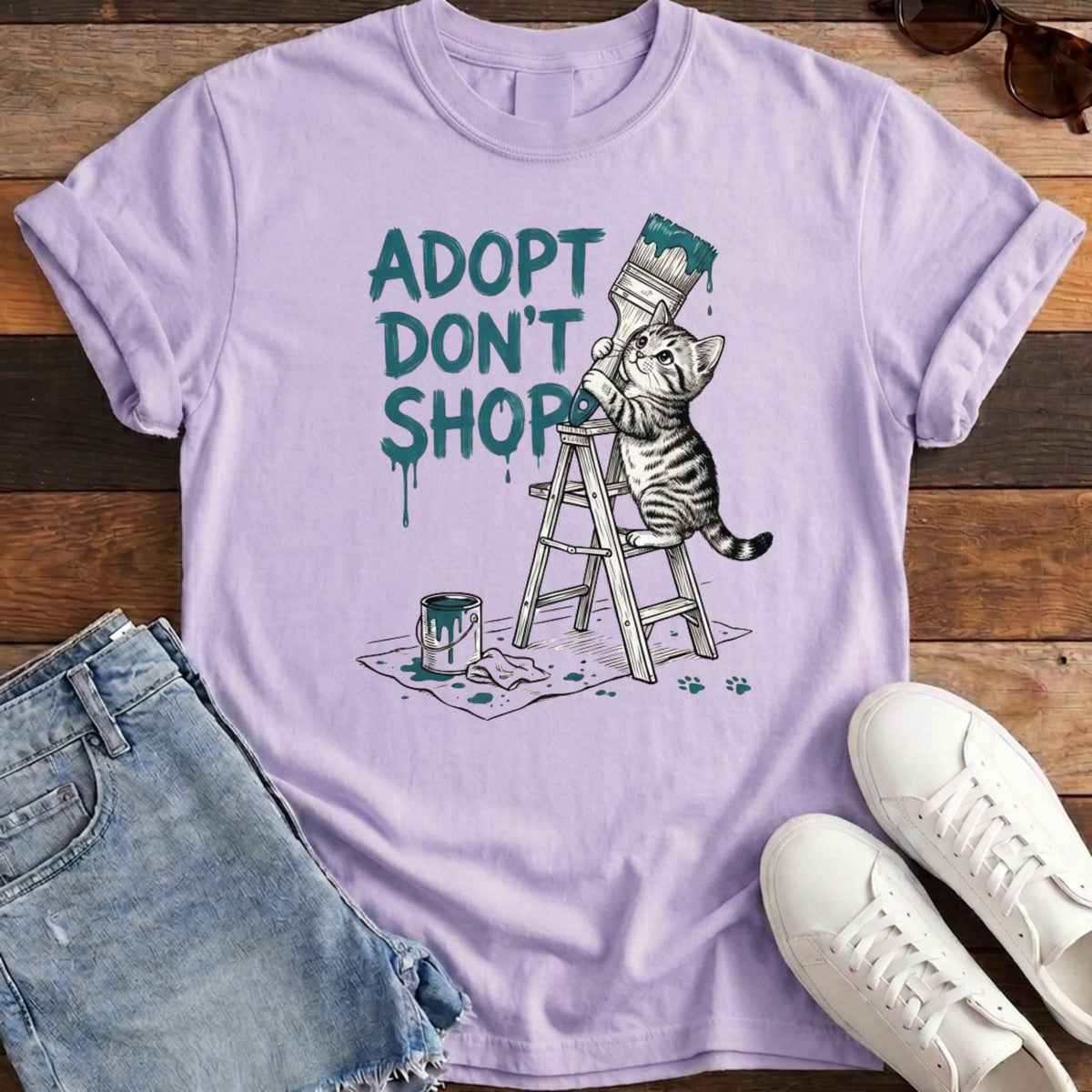Adopt Don't Shop Tee