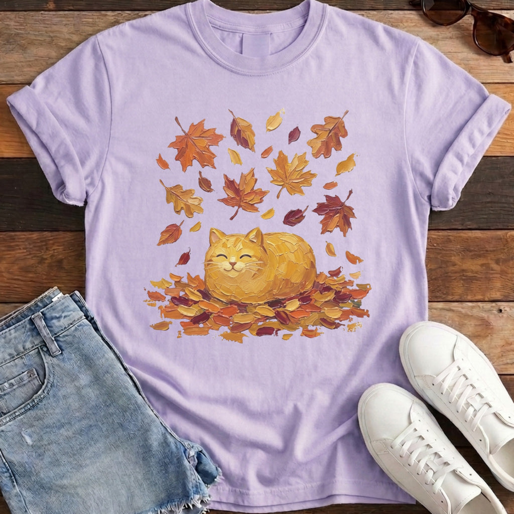 Autumn Loaf Cat Tee