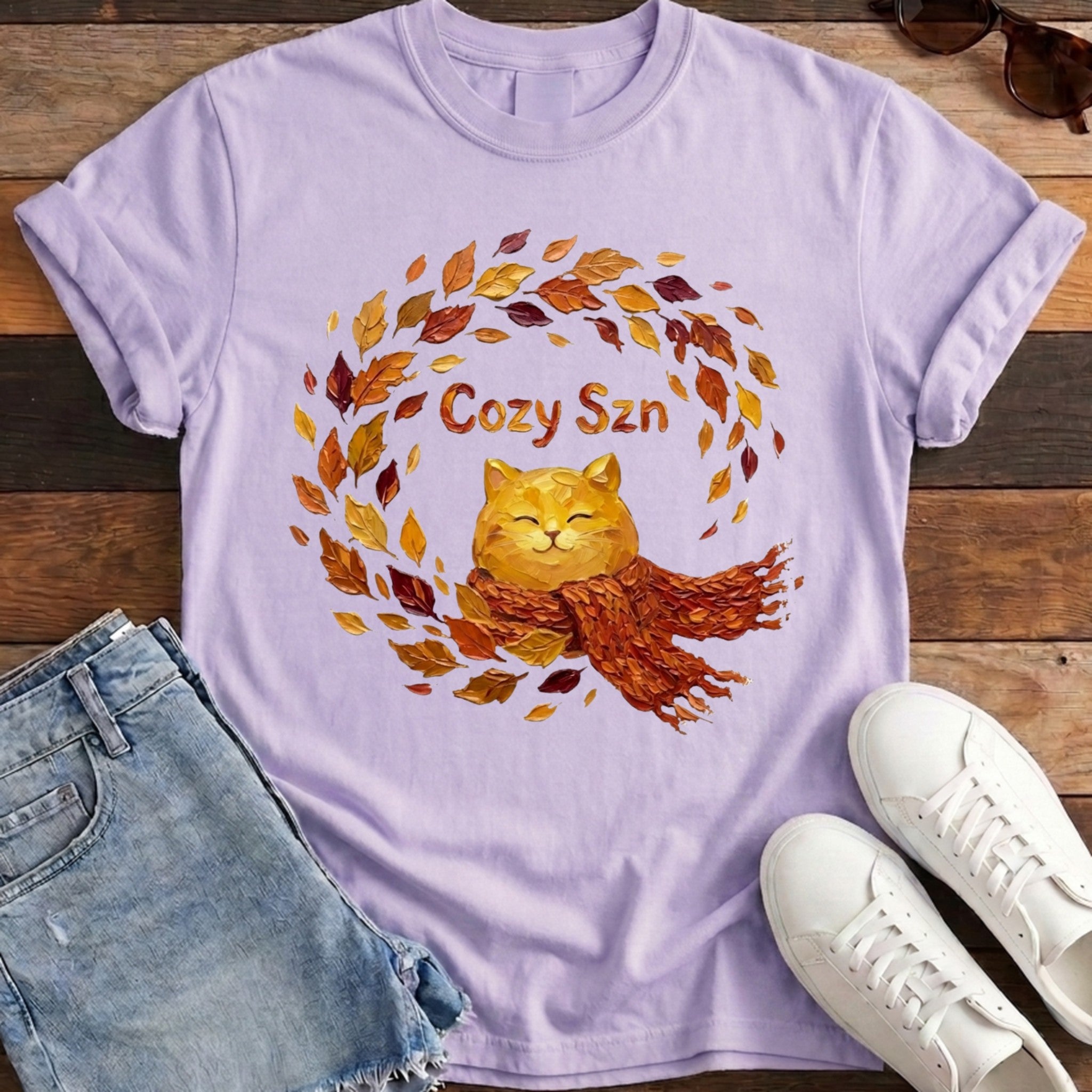 Cozy Szn Cat Tee