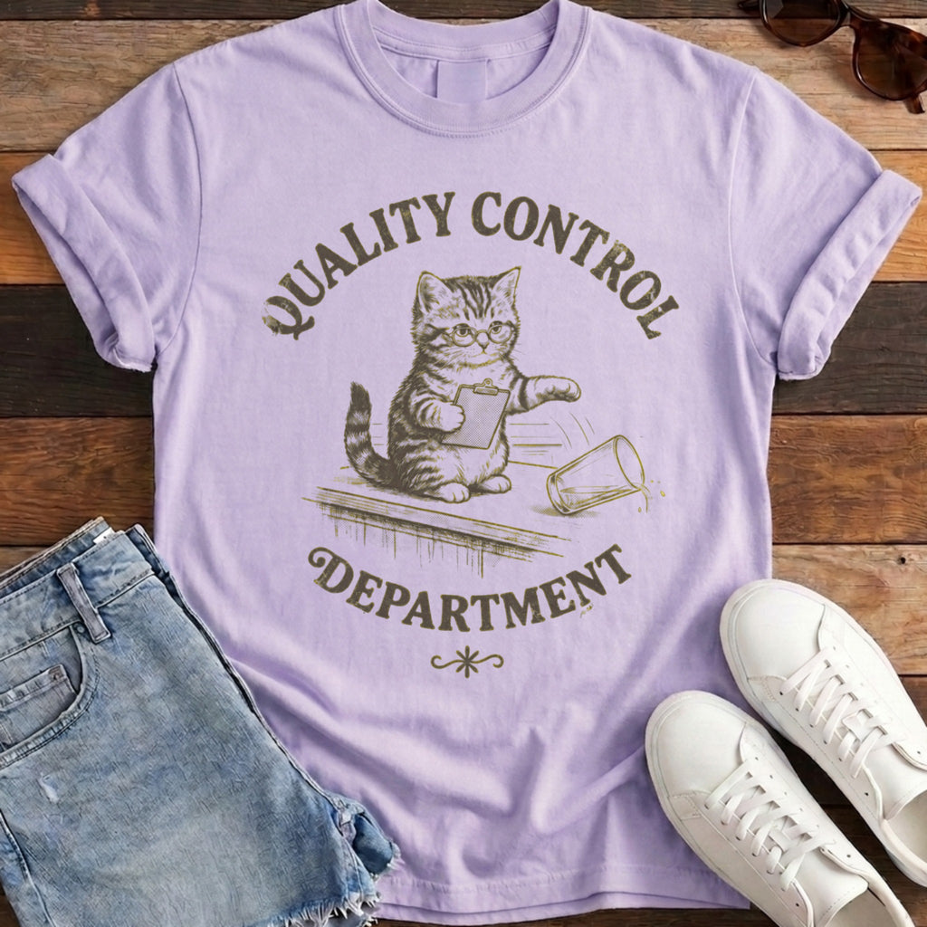 Quality Control Tee - Orchid