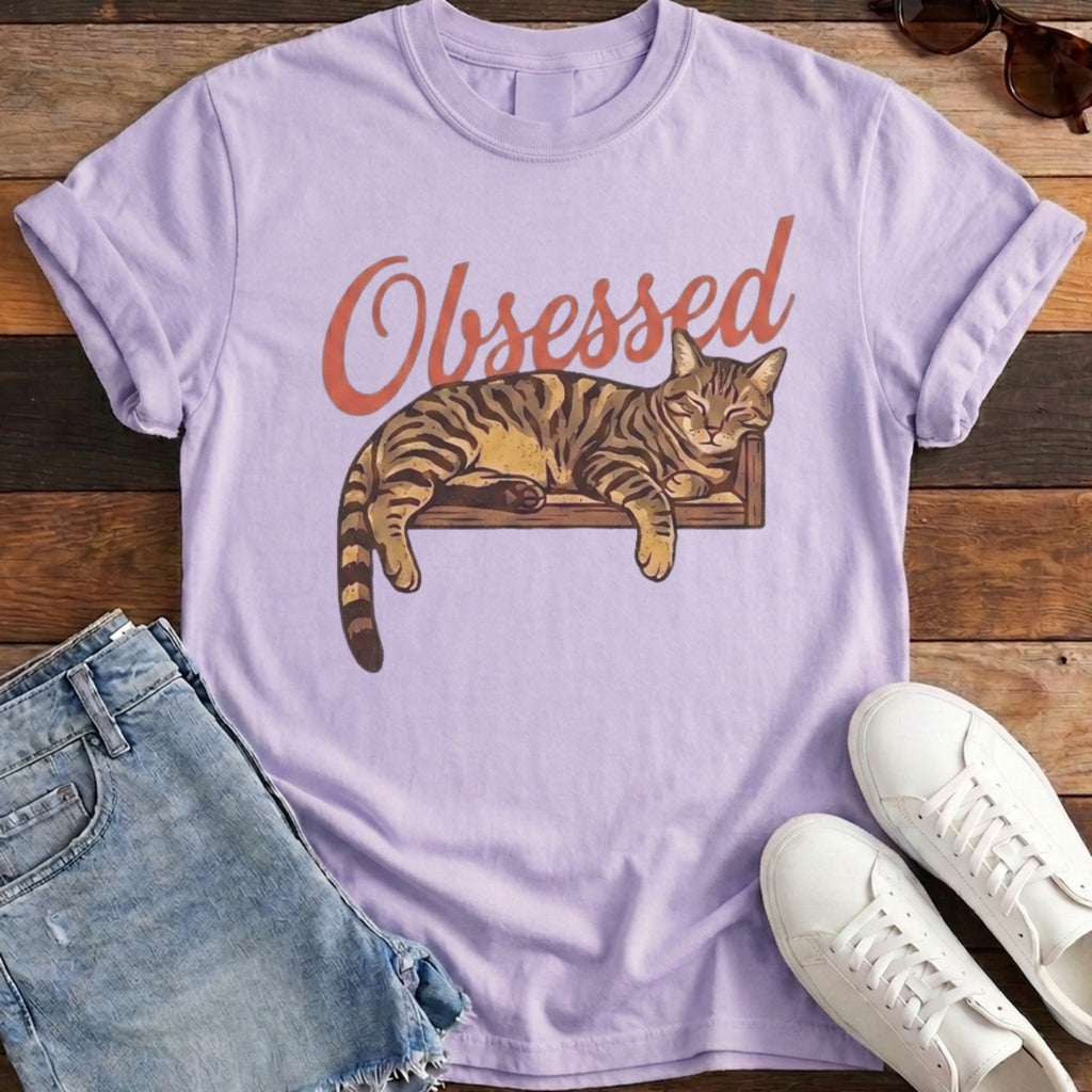 Obsessed Cat Tee