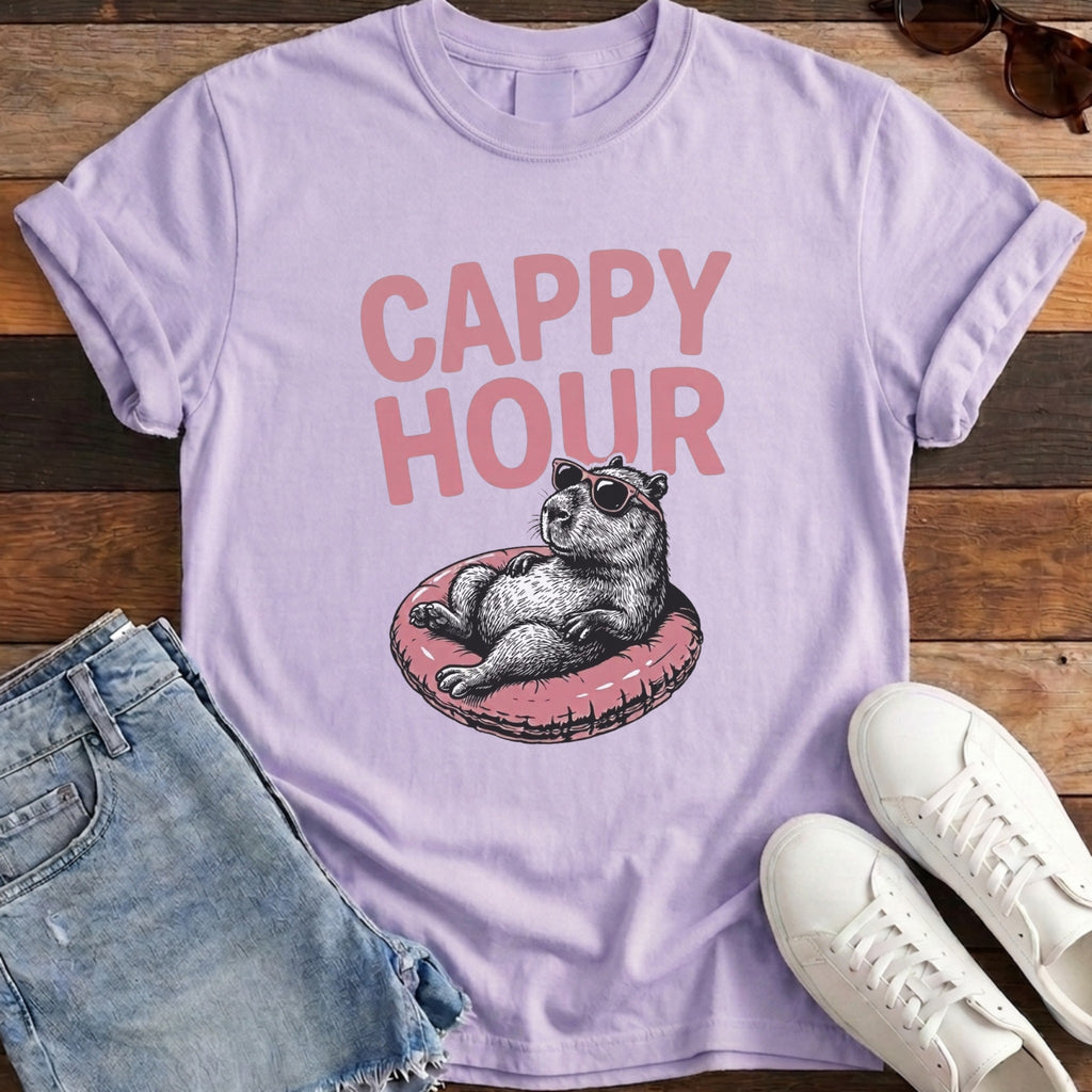 Cappy Hour Tee - Orchid