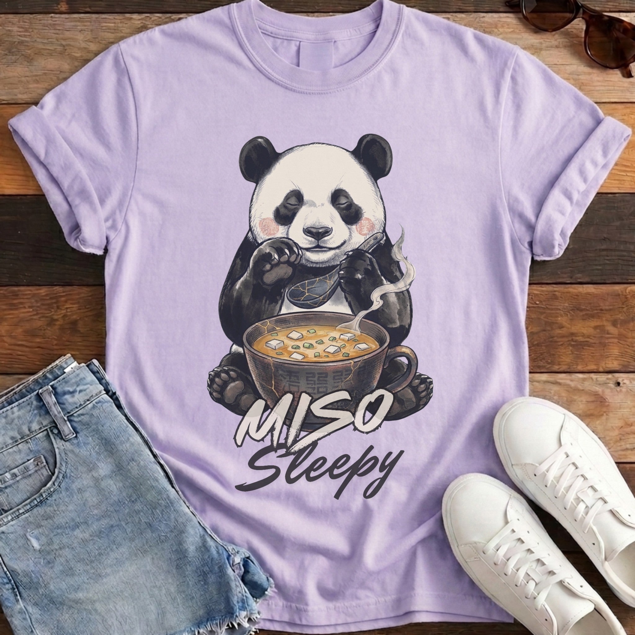 Miso Sleepy Tee - Orchid