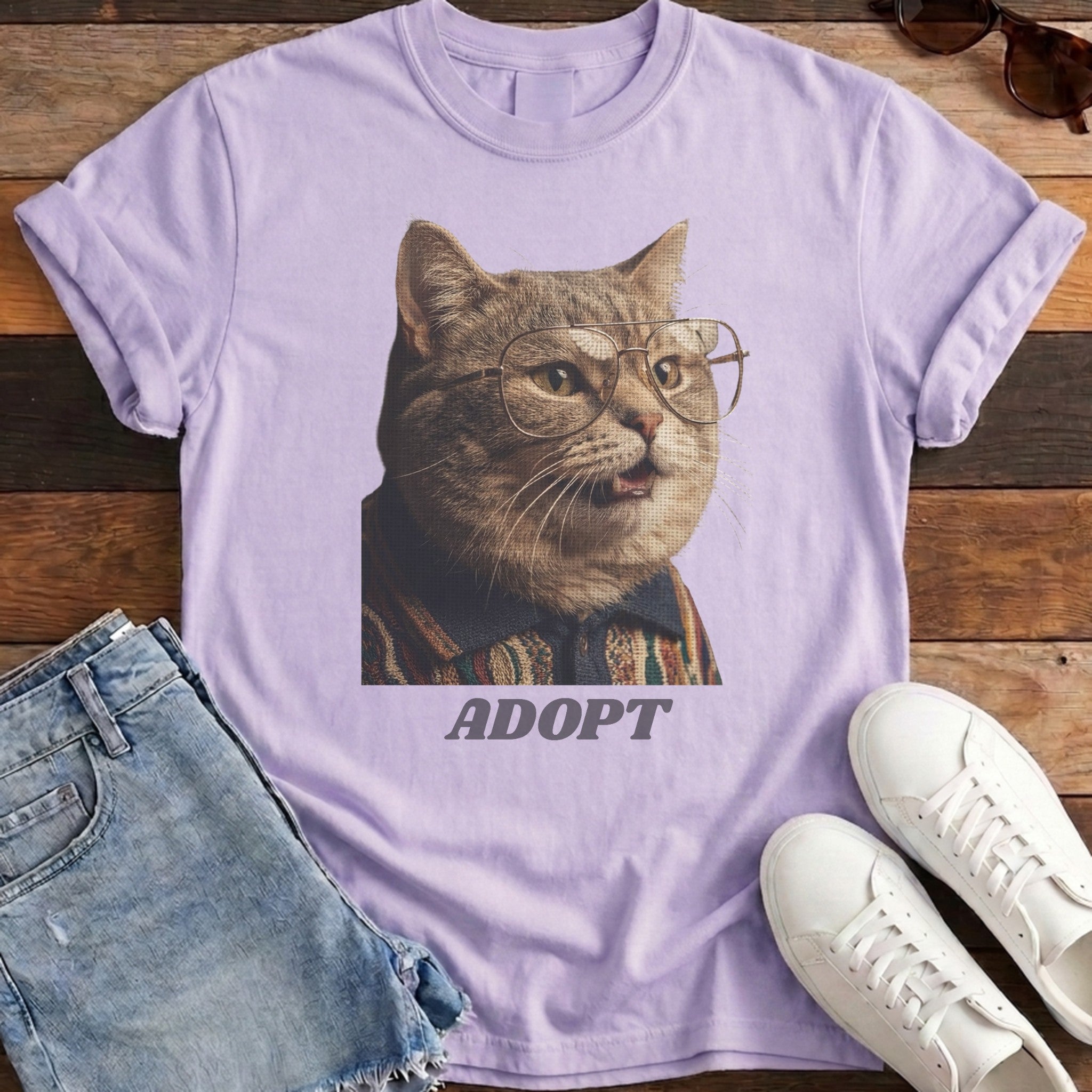 Adopt Lecture Tee - Orchid