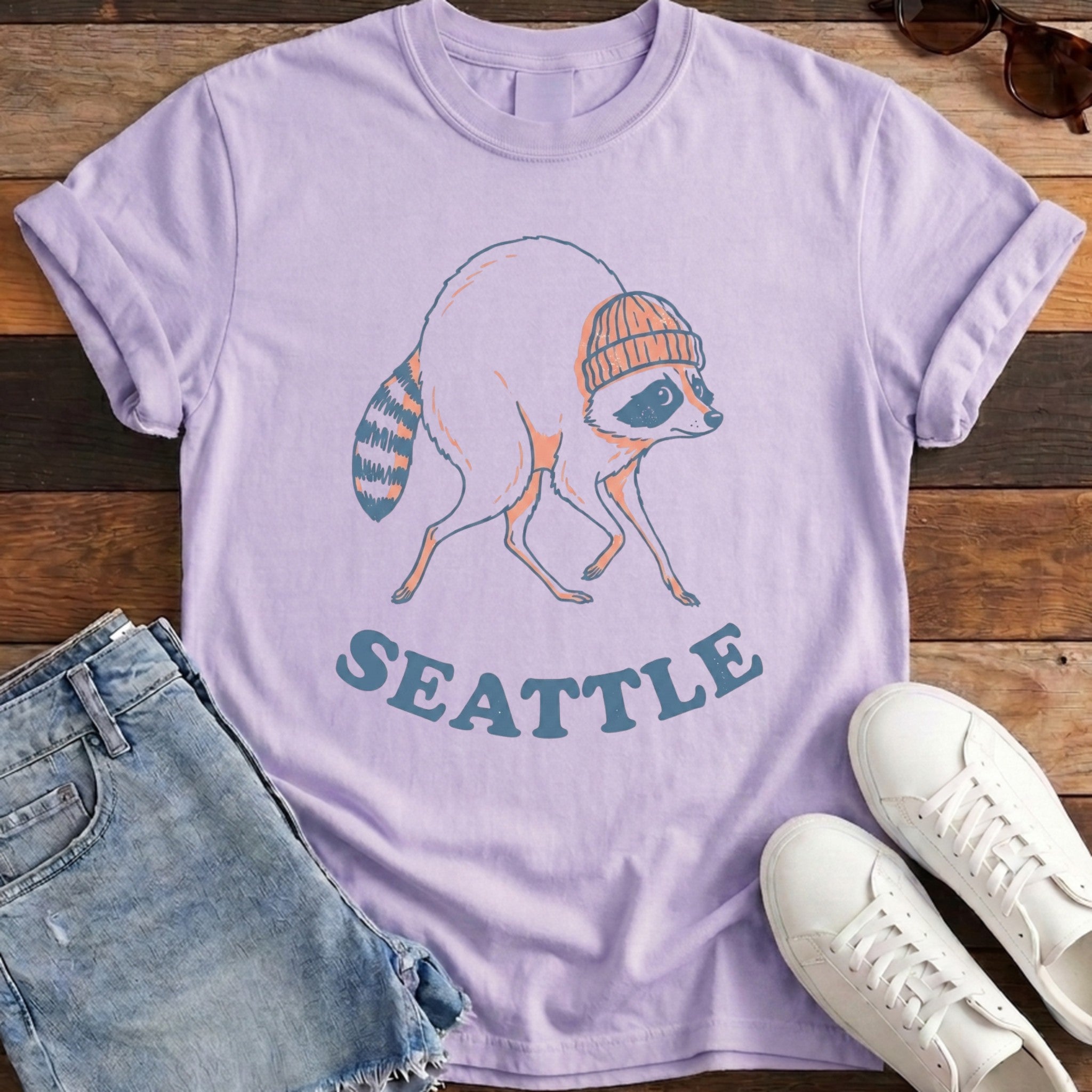 Seattle Skull Cap Tee