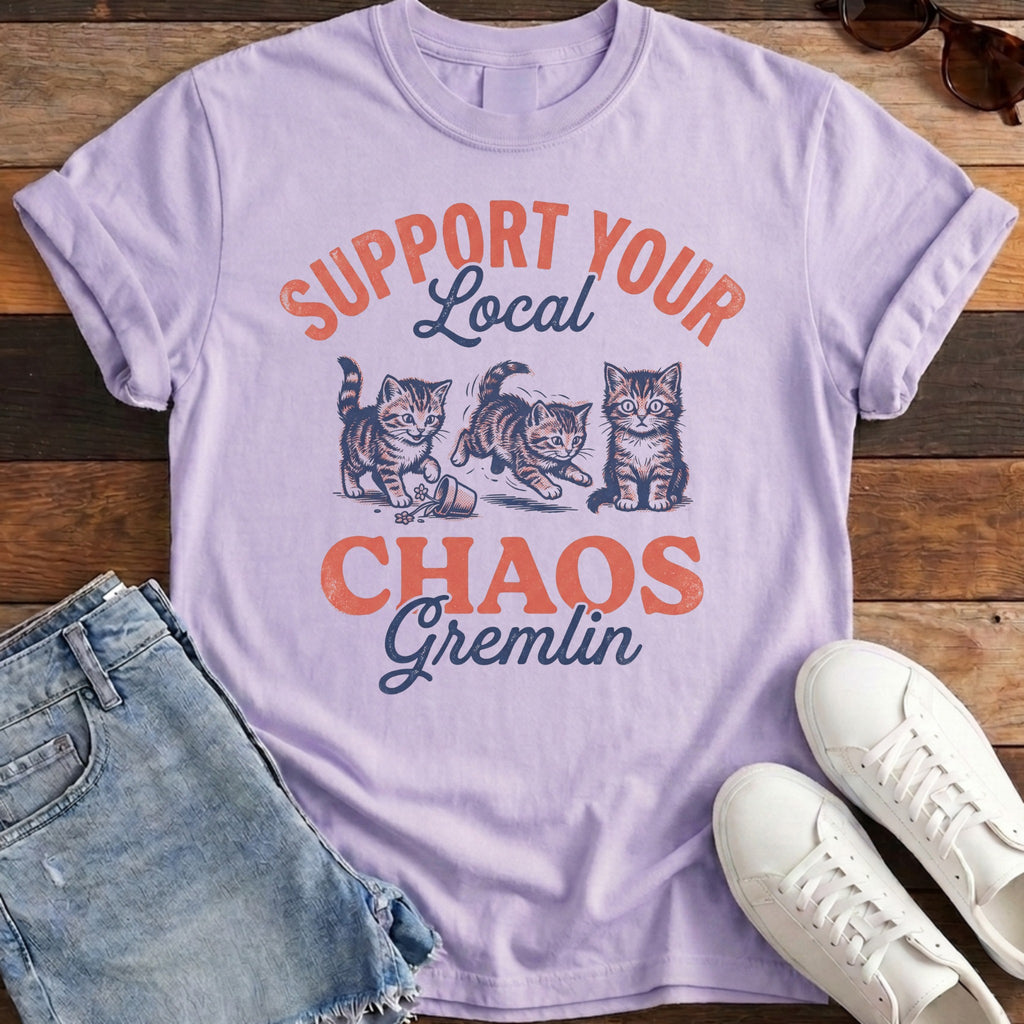 Chaos Gremlin Tee - Orchid