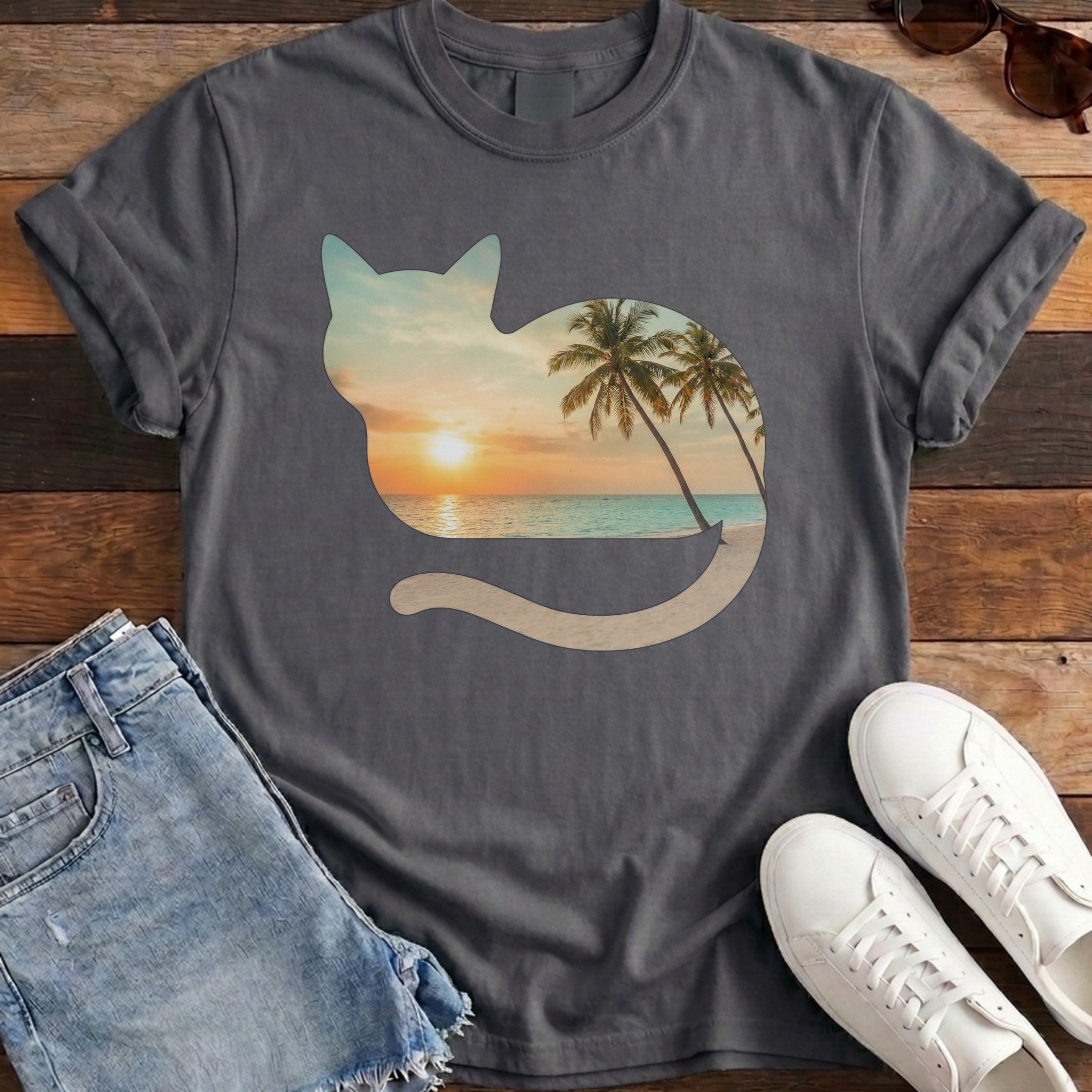 Beach Cat Tee
