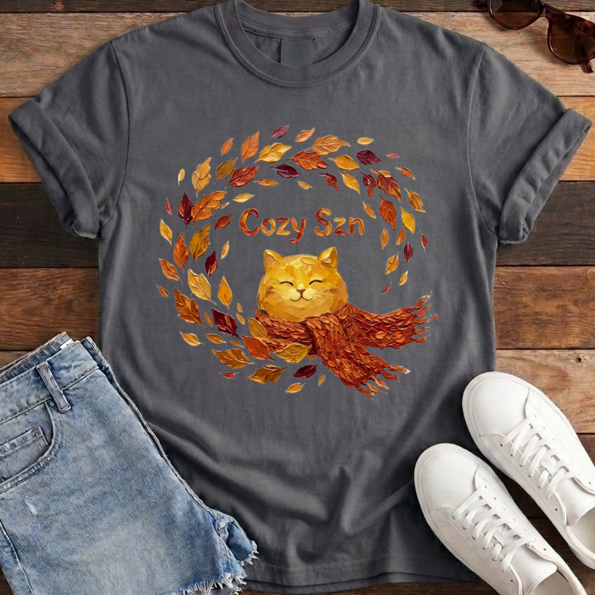 Cozy Szn Cat Tee
