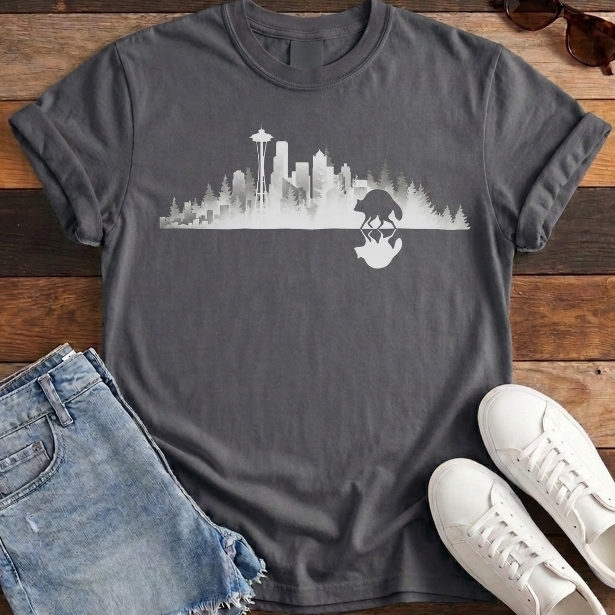 Jimothy Mirrored City Tee