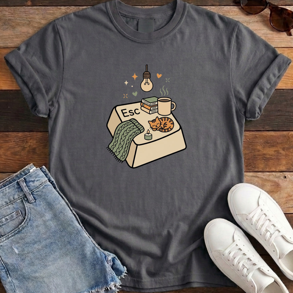 Esc to Cozy Tee