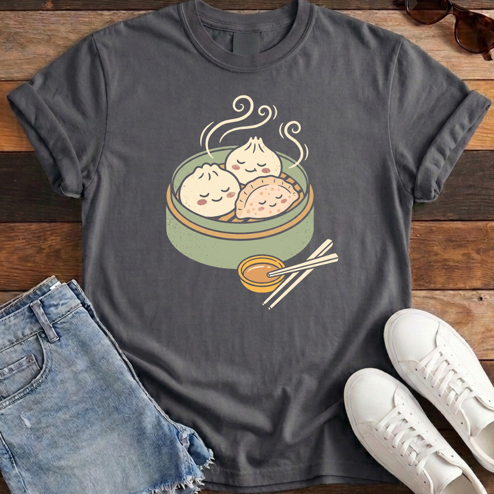 Dumpling Steamer Squad Tee