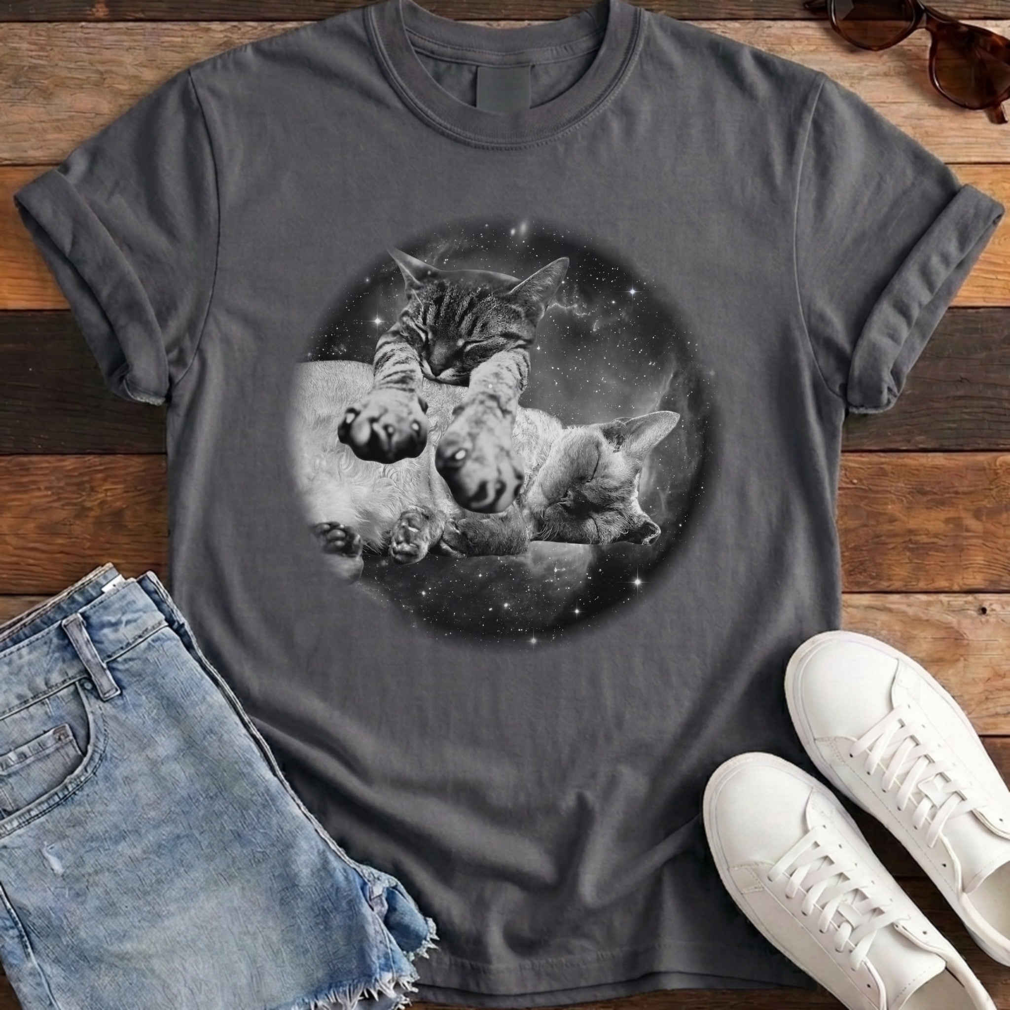 Catstronauts Tee