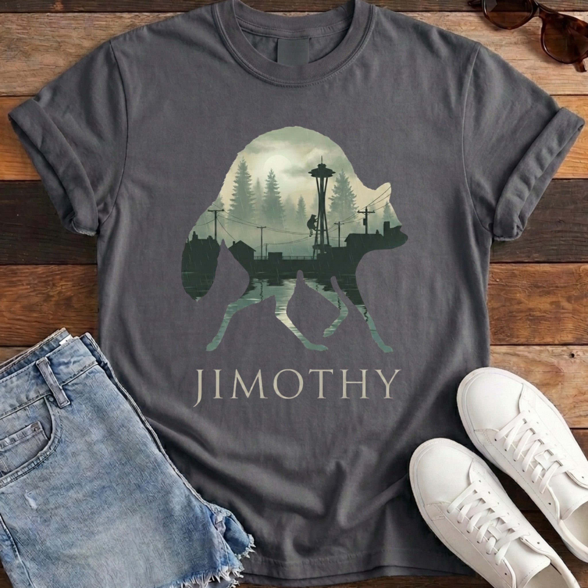 Jimothy Silhouette Space Needle
