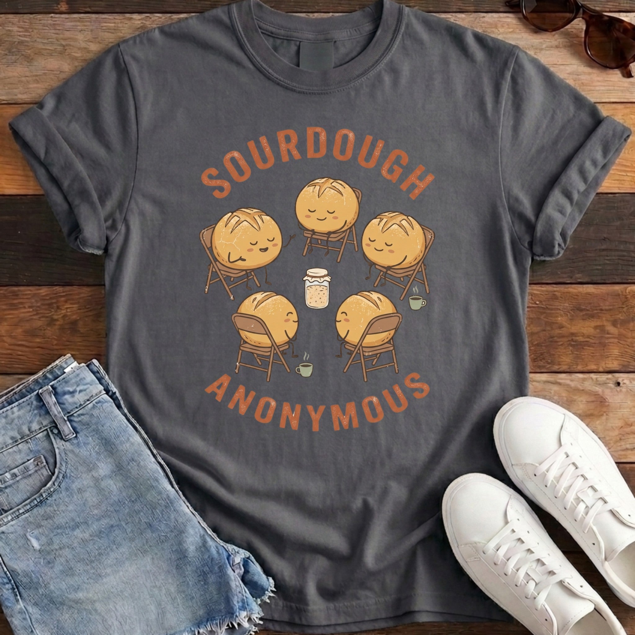 Sourdough Anonymous Tee - Pepper