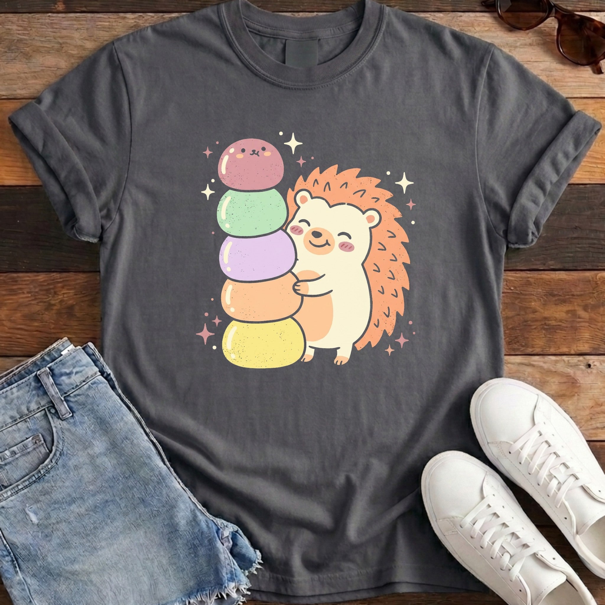 Mochi Stack Hedgehog Tee