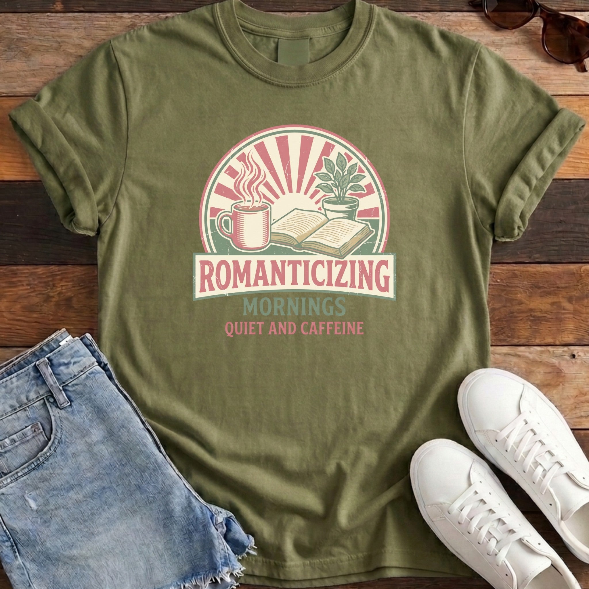 Romanticizing Mornings Tee
