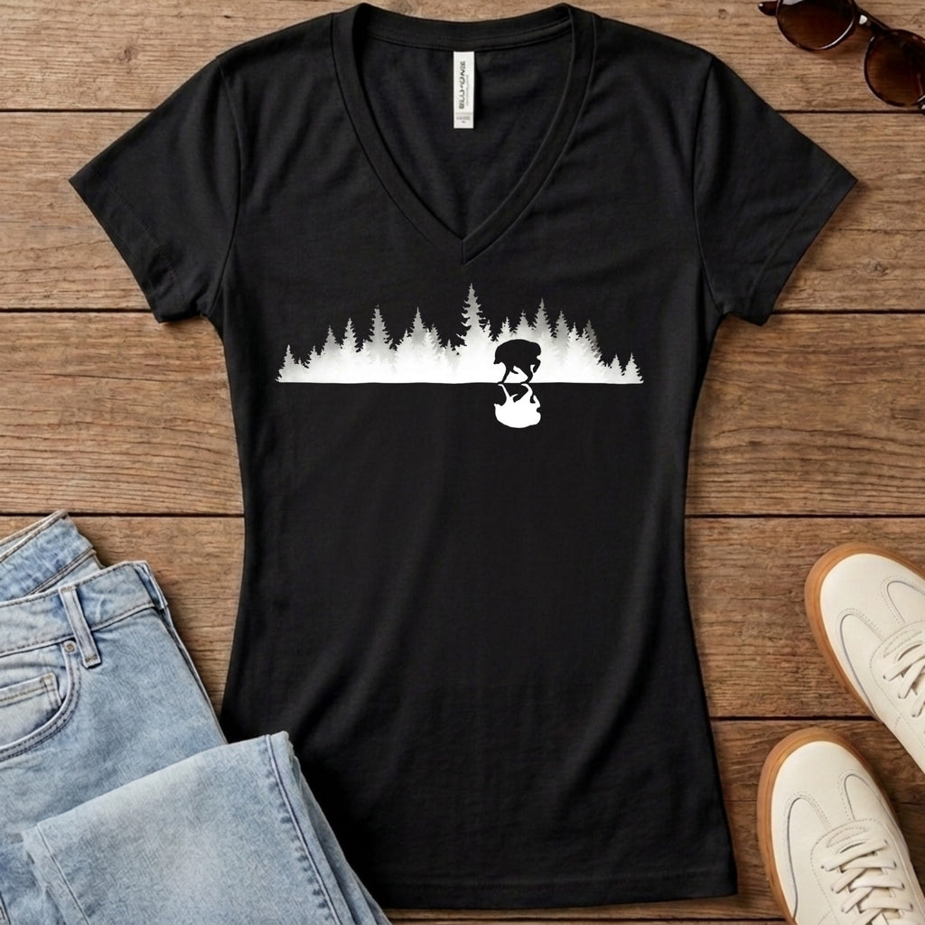 Jimothy Real Forest Women's V-Neck