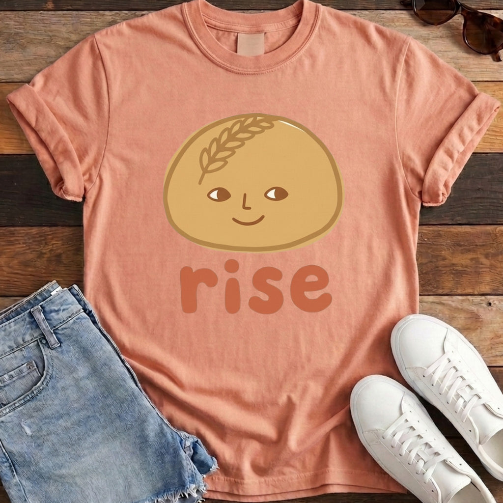 Rise Sourdough Tee - Terracotta