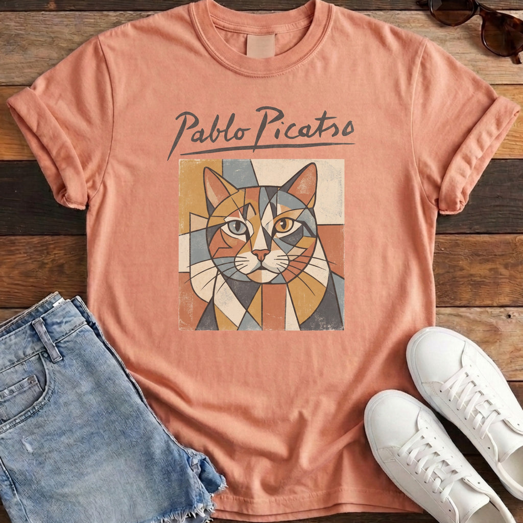 Pablo Picatso Tee - Terracotta