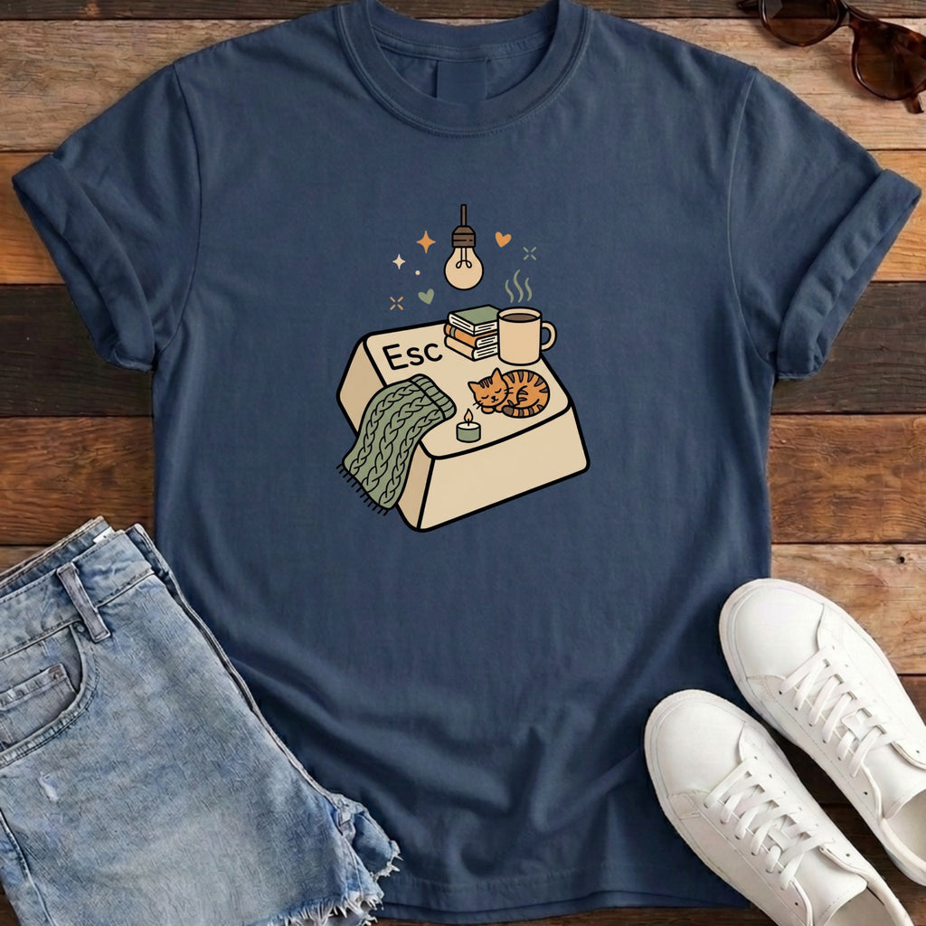 Esc to Cozy Tee
