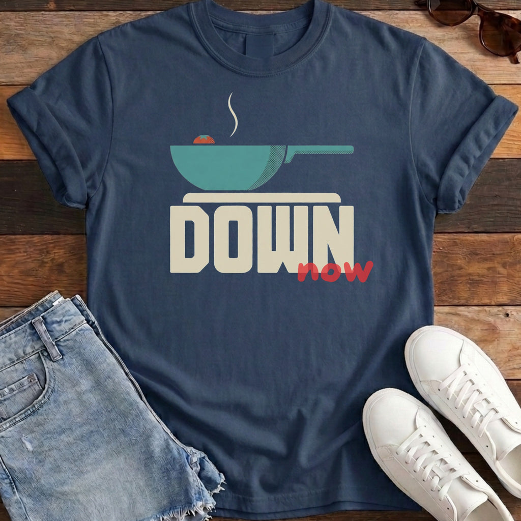 Simmer Down Tee - True Navy
