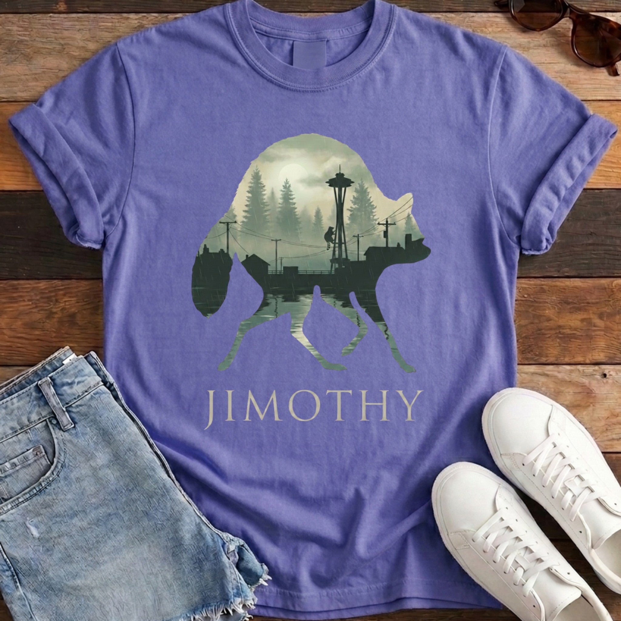 Jimothy Silhouette Space Needle