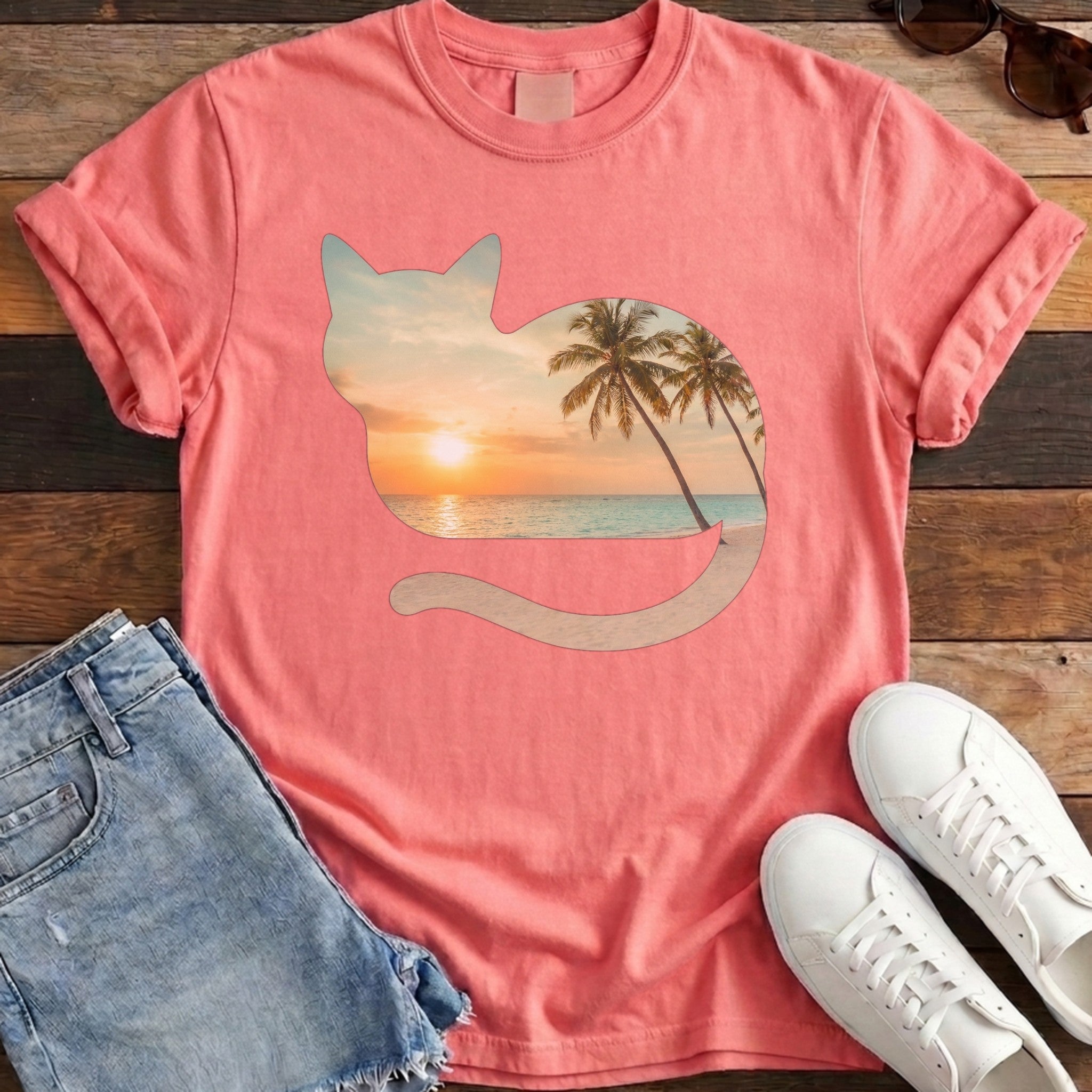 Beach Cat Tee