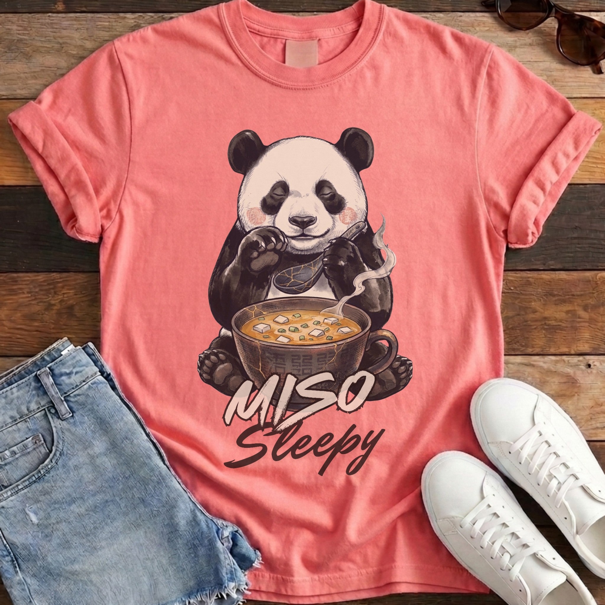 Miso Sleepy Tee - Watermelon