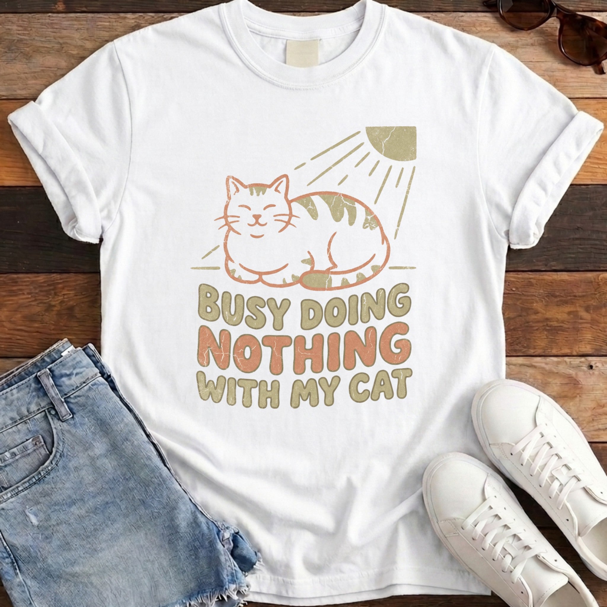 Busy Doing Nothing Tee