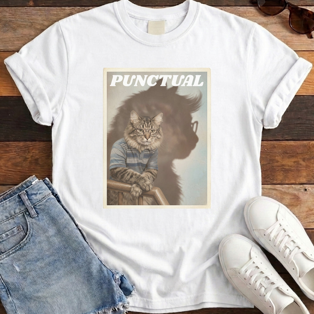 Punctual Tee - White
