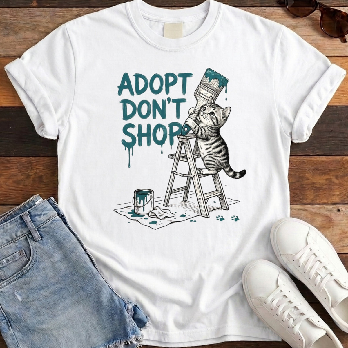 Adopt Don't Shop Tee