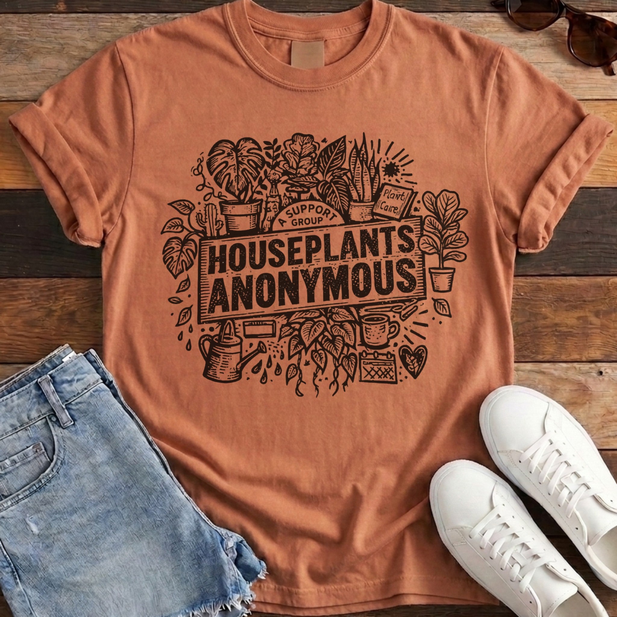 Houseplants Anonymous Tee