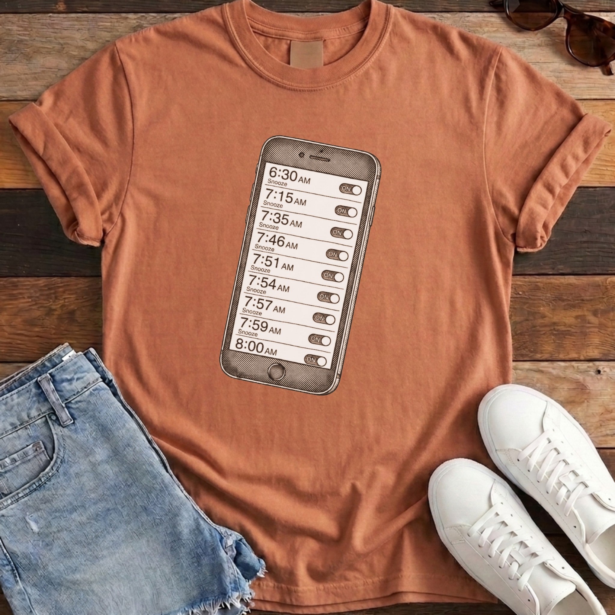 Serial Snoozer Tee - Yam
