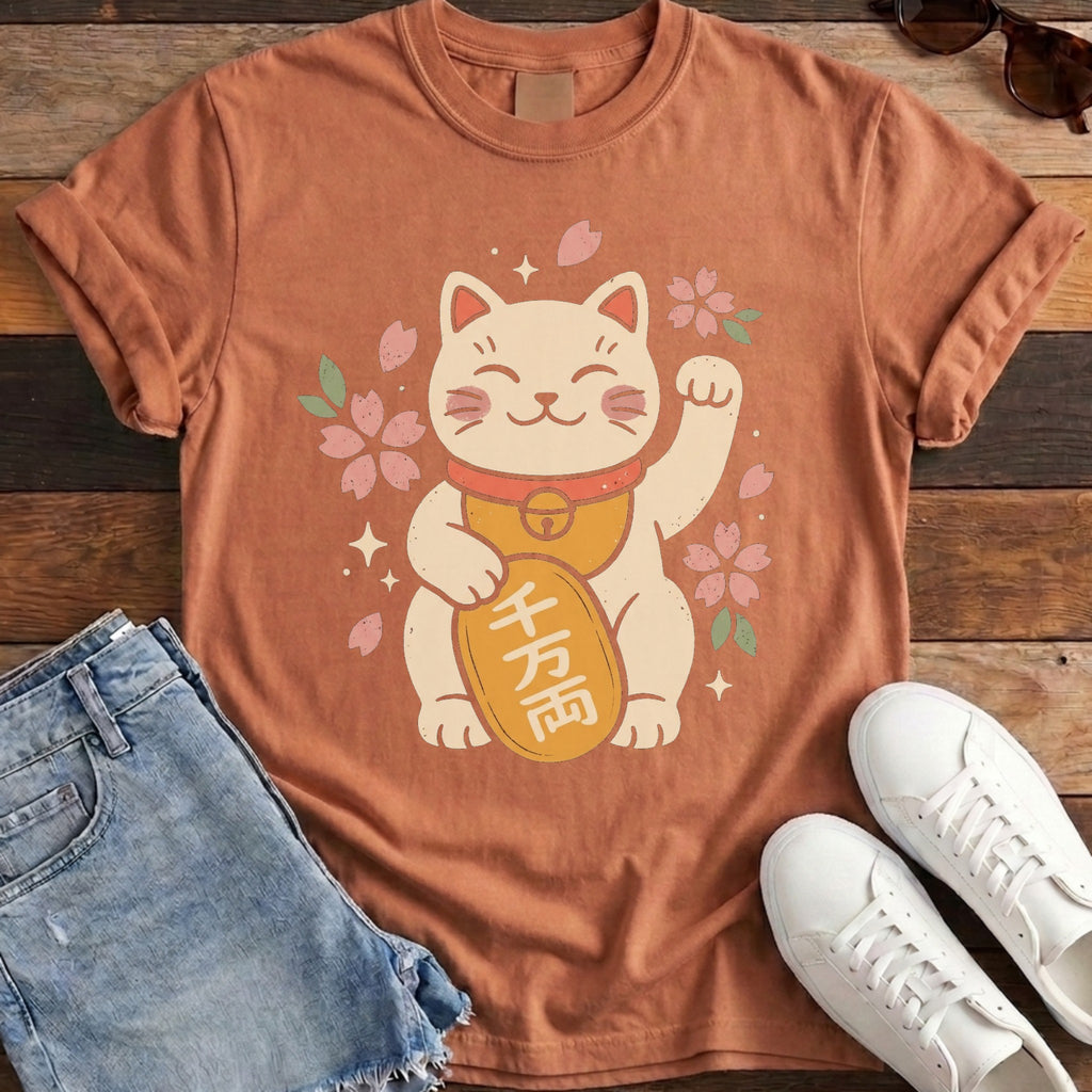 Maneki-Neko Lucky Cat Tee